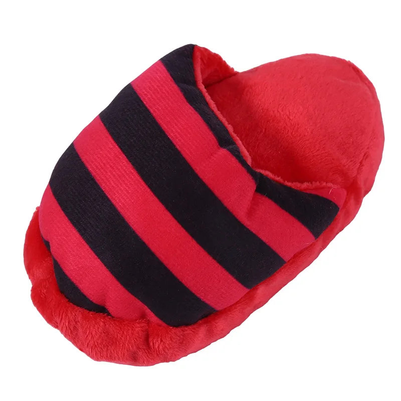 Pet Toys Squeaker Plush Slipper